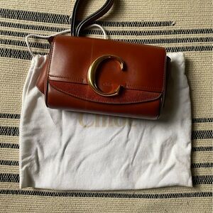 Chloe Leather Crossbody Bag